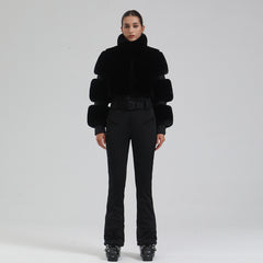 Winter Ski One-piece Female Windproof Thickening