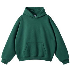 Drop Shoulder Fleece Hoodie