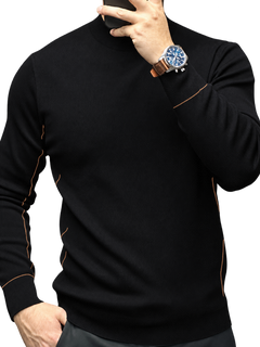 GentleKnit Contrast Sweater