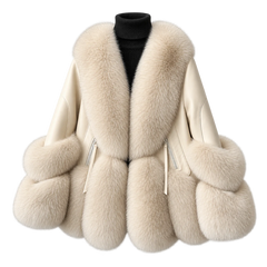 Women's Fur Coat A Young Down Jacket Thickened To Keep Warm